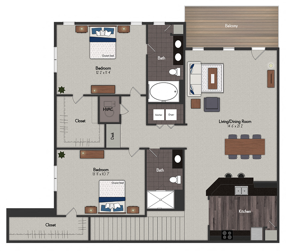 1250 S 157th St 1-2 Beds Apartment for Rent - Photo Gallery 30