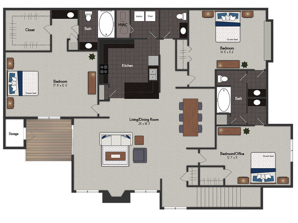 1365 S 101st St 1-3 Beds Apartment for Rent - Photo Gallery 24