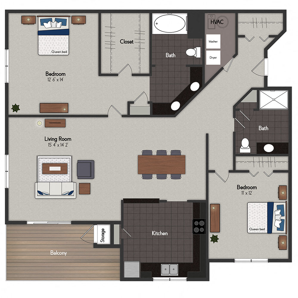 1365 S 101st St 1-3 Beds Apartment for Rent - Photo Gallery 22