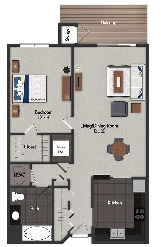 1365 S 101st St 1-3 Beds Apartment for Rent - Photo Gallery 17