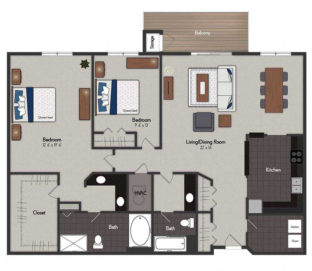 1365 S 101st St 1-3 Beds Apartment for Rent - Photo Gallery 23