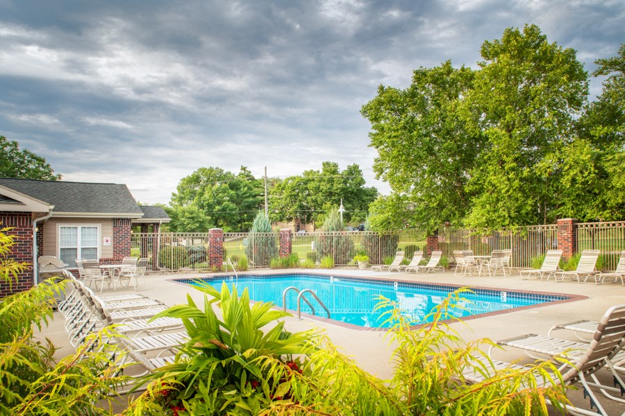 our apartments have a resort style swimming pool