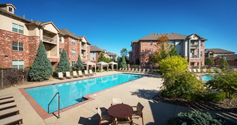 our apartments at the district feature a swimming pool