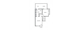 Plan A l Reseda Village Green Apartments in Reseda, CA