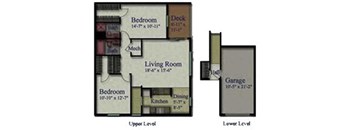 2 Bedroom Upper