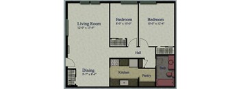 2 Bedroom