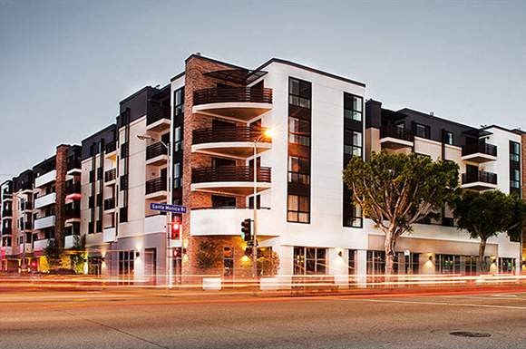 Exterior Corner of Santa Monica at Federal by Wiseman