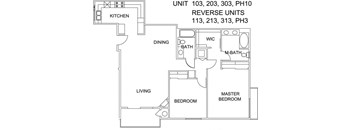 Units 103-ph3, ph10, 113-213