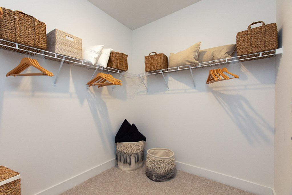 Walk-In Closets And Dressing Areas at Beckett Farms Apartments, PRG Real Estate Management, Fort Mill, SC