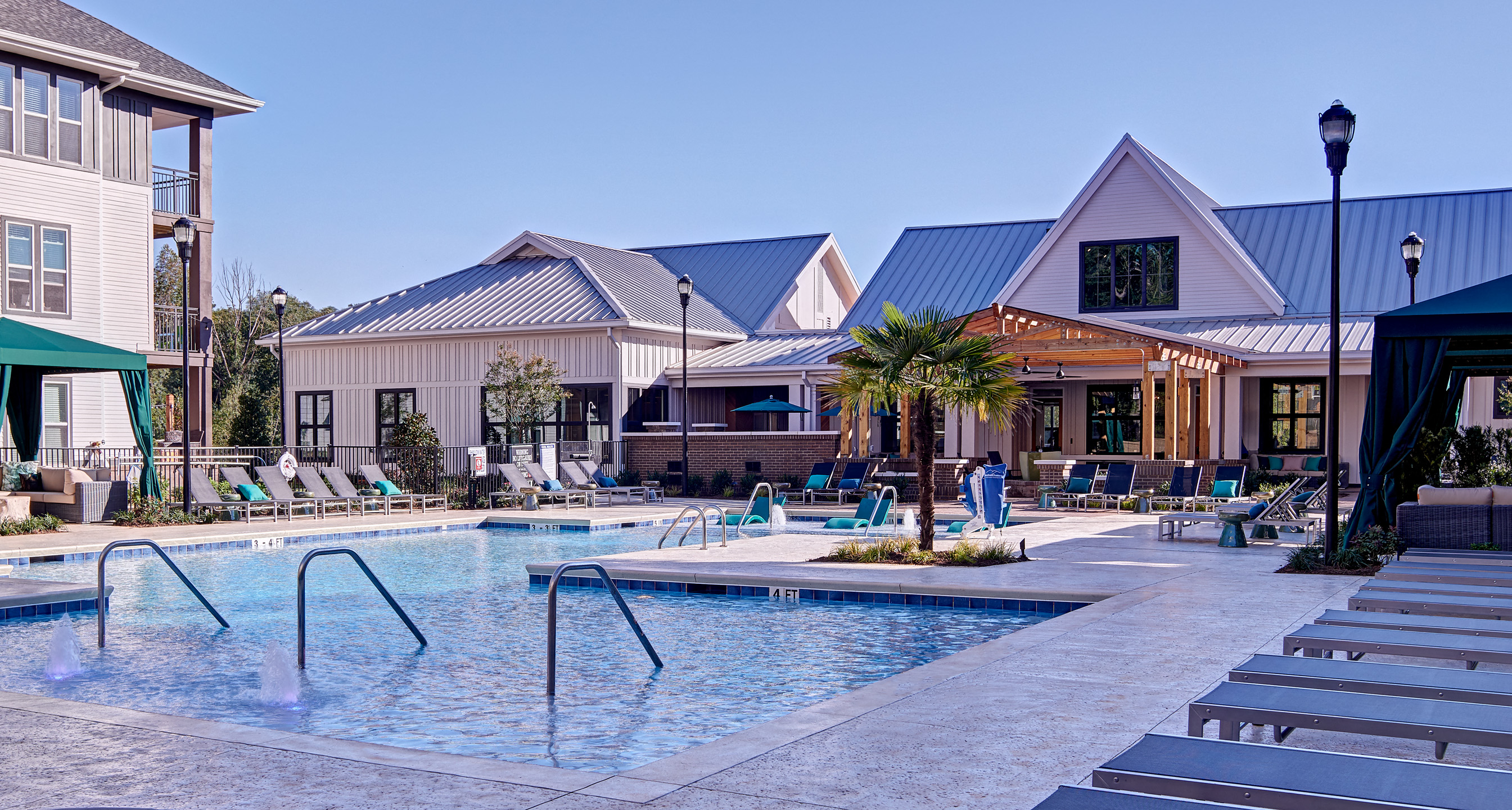 Pool at Beckett Farms Apartments, PRG Real Estate Management, Fort Mill, 29715