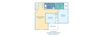 Stone Run Weymouth Apartments Two Bedroom