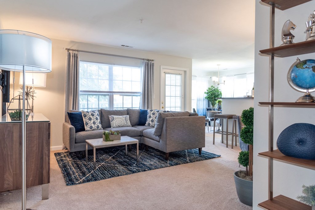 the ledges living room