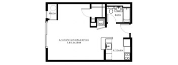 Studio Rent Apartment Chelsea MA