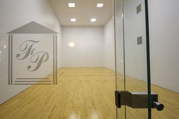 This is a photo of the racquetball court at Fairfield Pointe Apartments in Fairfield, OH