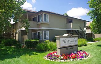 Entrance Sign l The Meadows Apartments in Santa Rosa CA