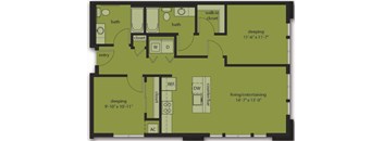 Two Bedroom E2