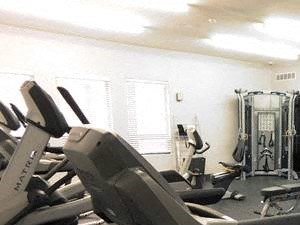 Fitness center at Lockerbie Lofts, Indianapolis, Indiana