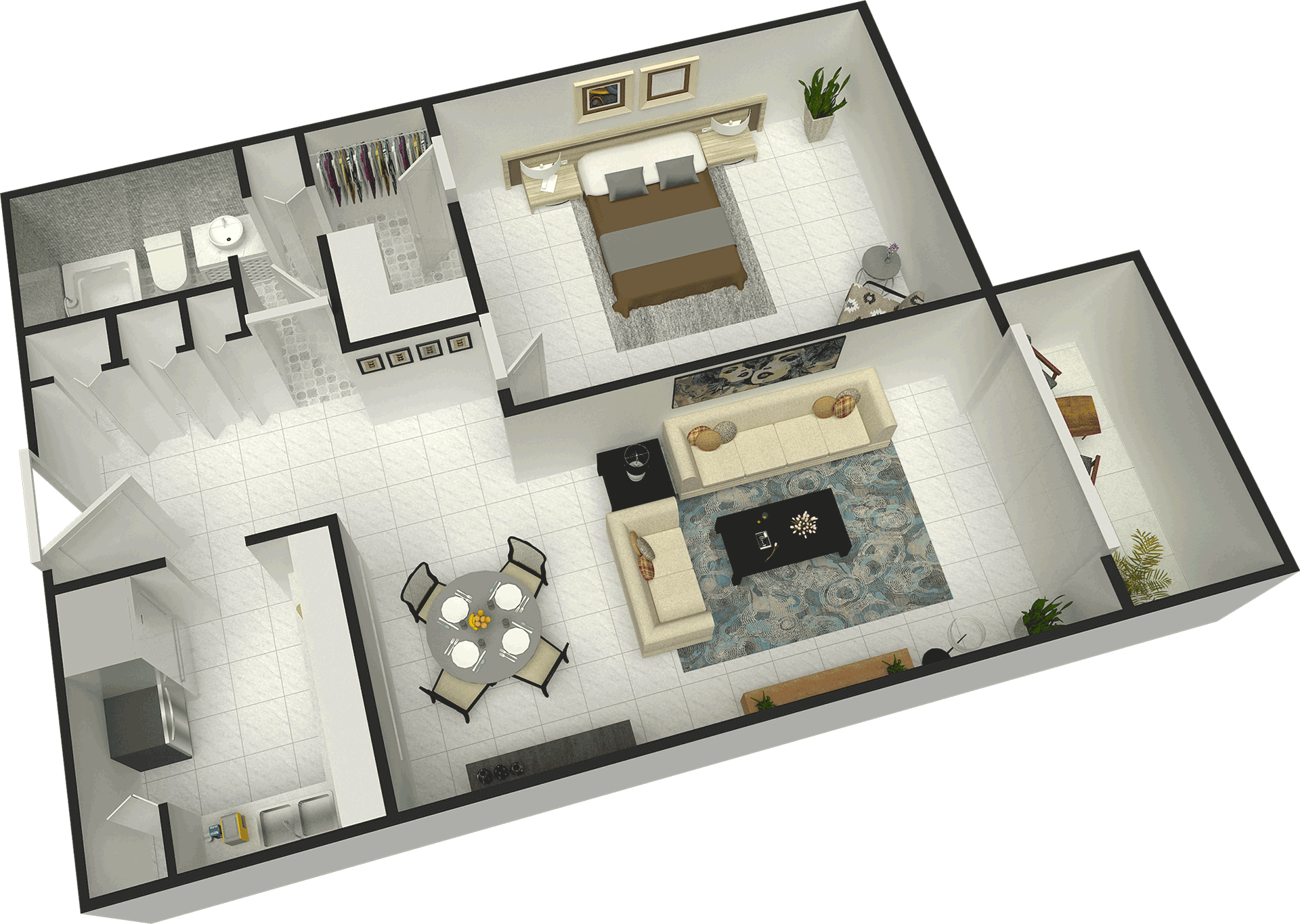 Florida Oak Floor Plan 1