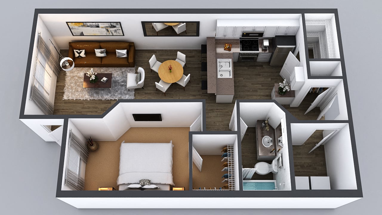 A3 One Bedroom