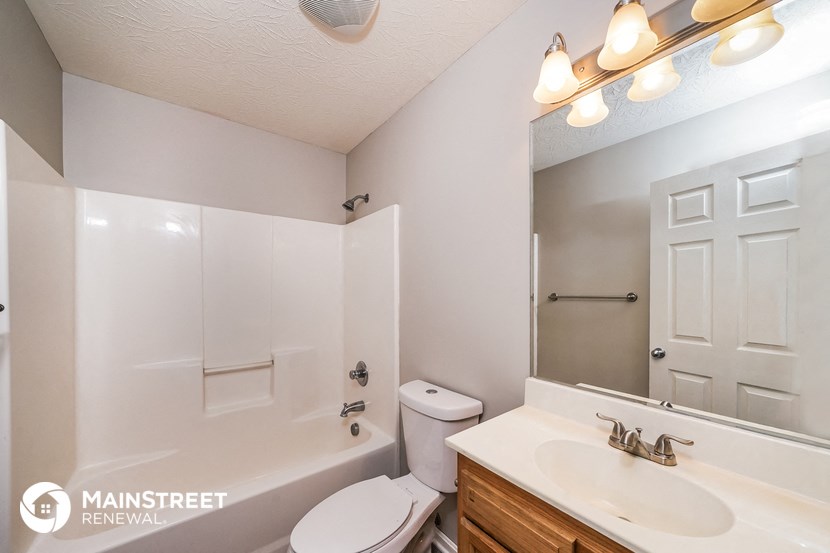 the bathroom is clean and ready for you to use