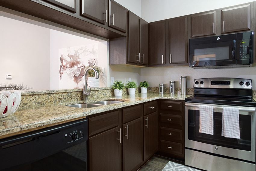 Gourmet Kitchen at The Preserve at Tampa Palms Apartments in Tampa, FL - Photo Gallery 1