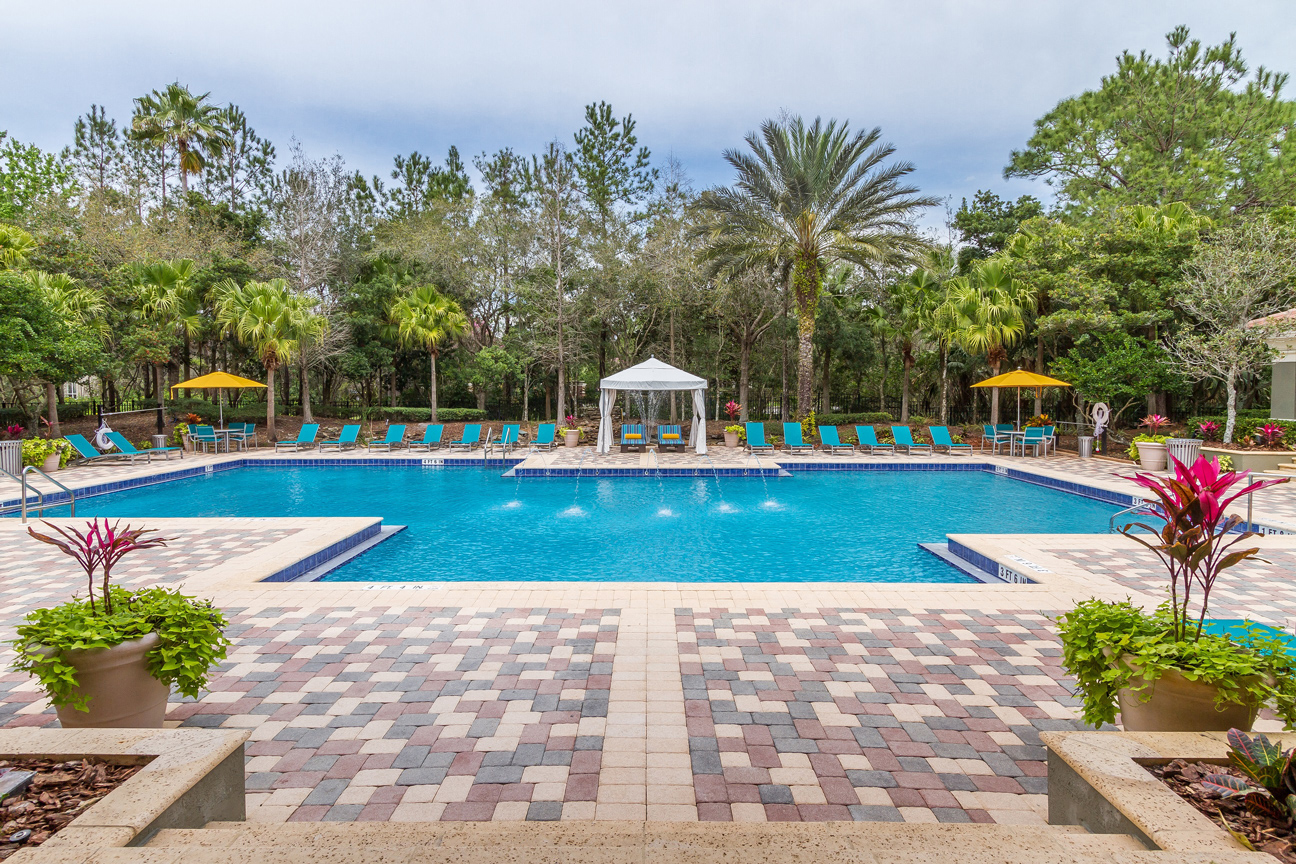 Swimming Pool at The Preserve at Tampa Palms Apartments in Tampa, FL