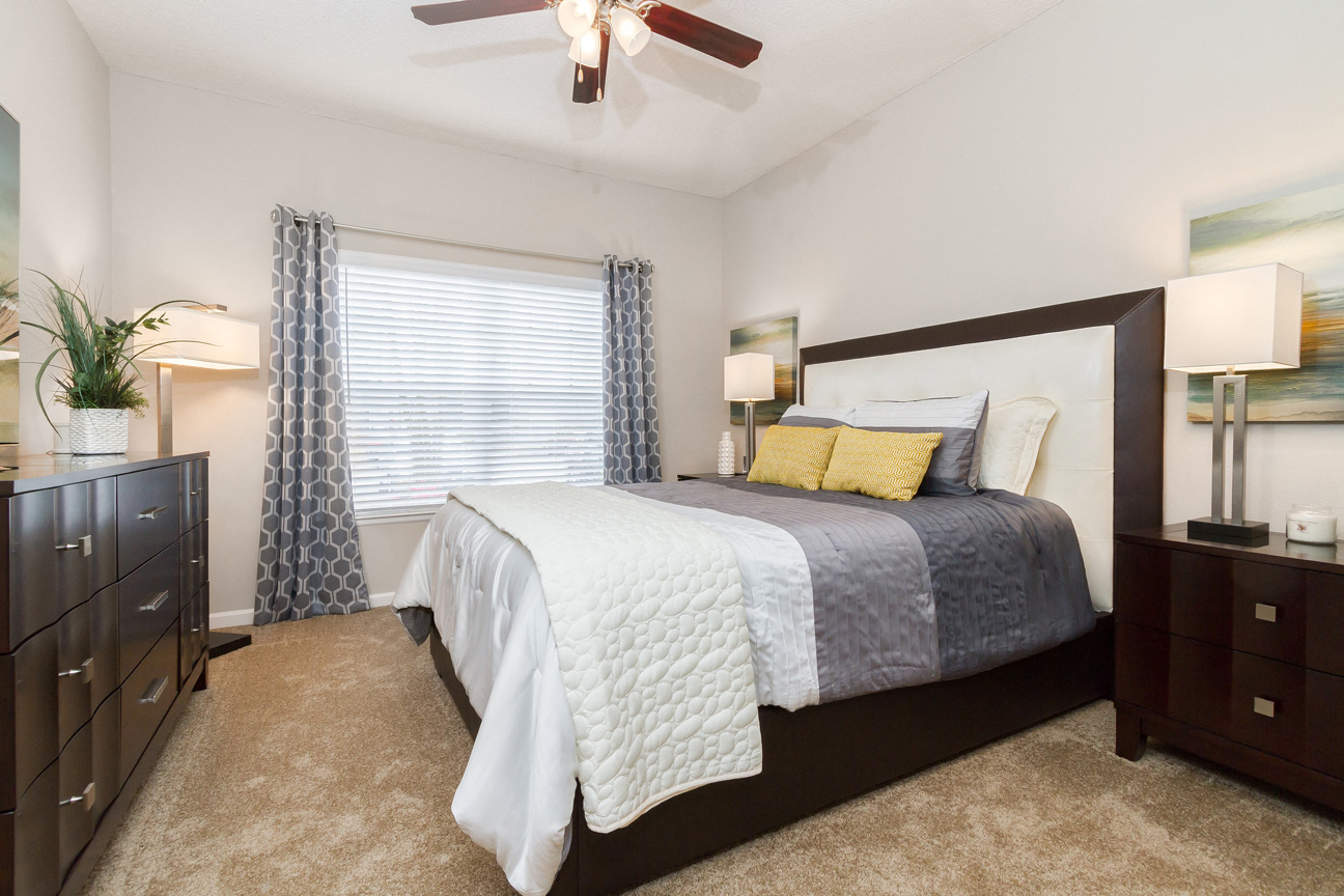 Bedroom at The Preserve at Tampa Palms Apartments in Tampa, FL