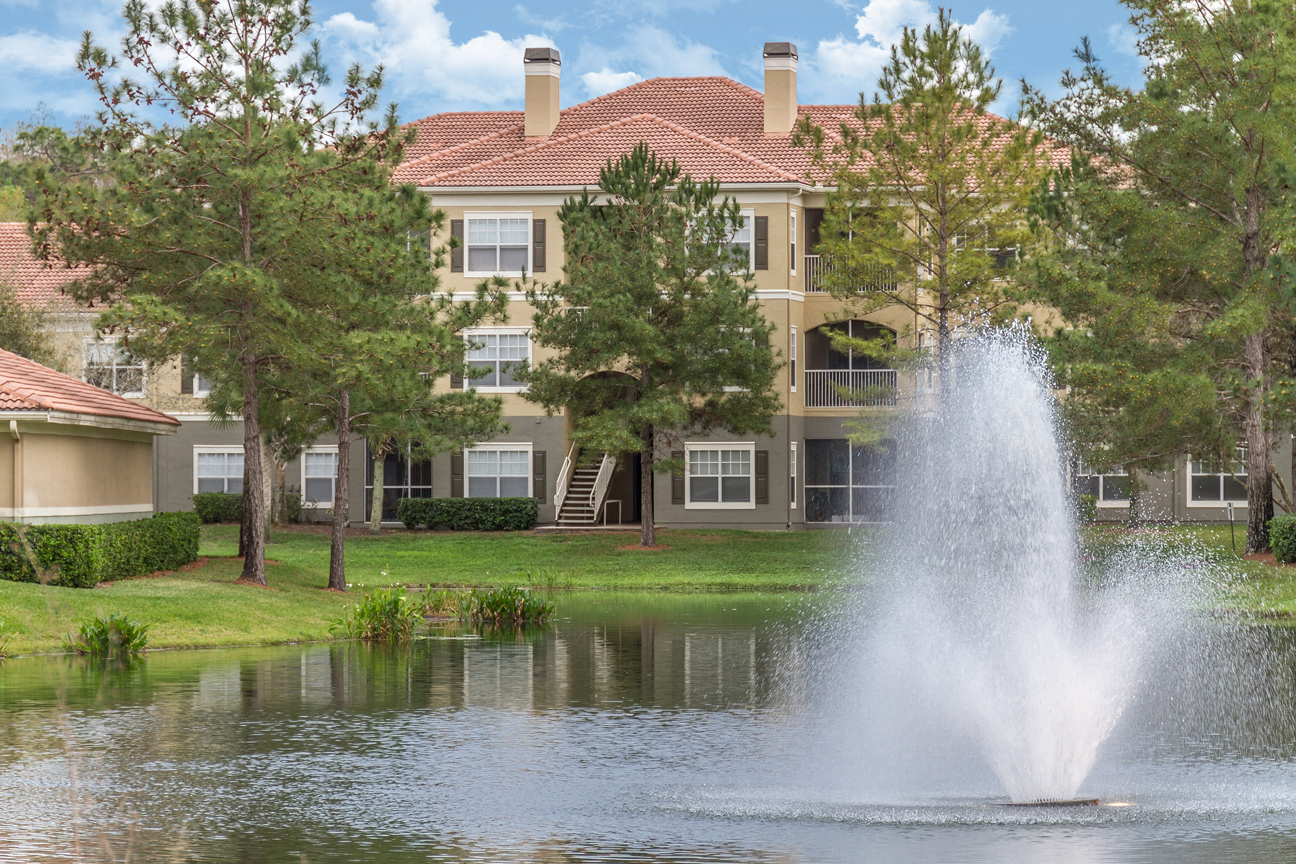 Community Pond at The Preserve at Tampa Palms Apartments in Tampa, FL