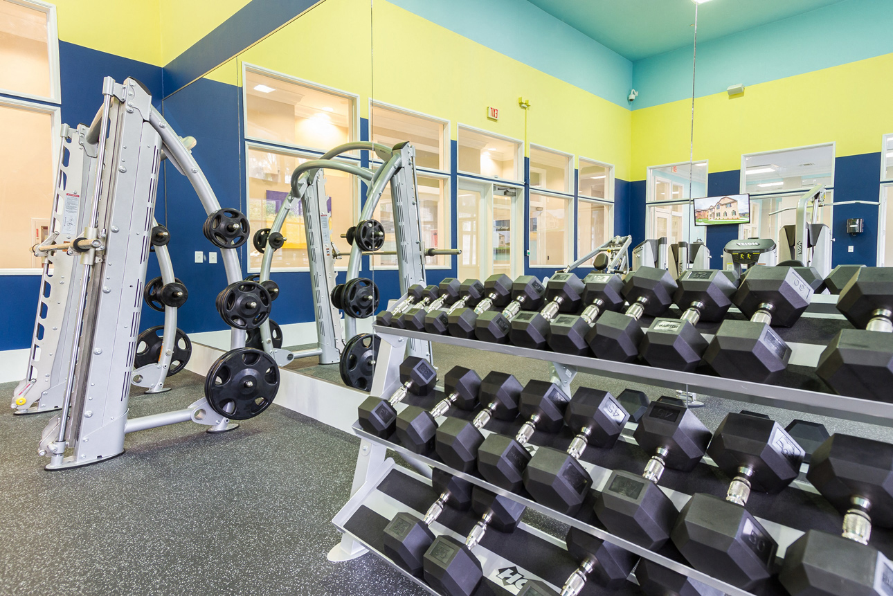 Fitness Center at The Preserve at Tampa Palms Apartments in Tampa, FL