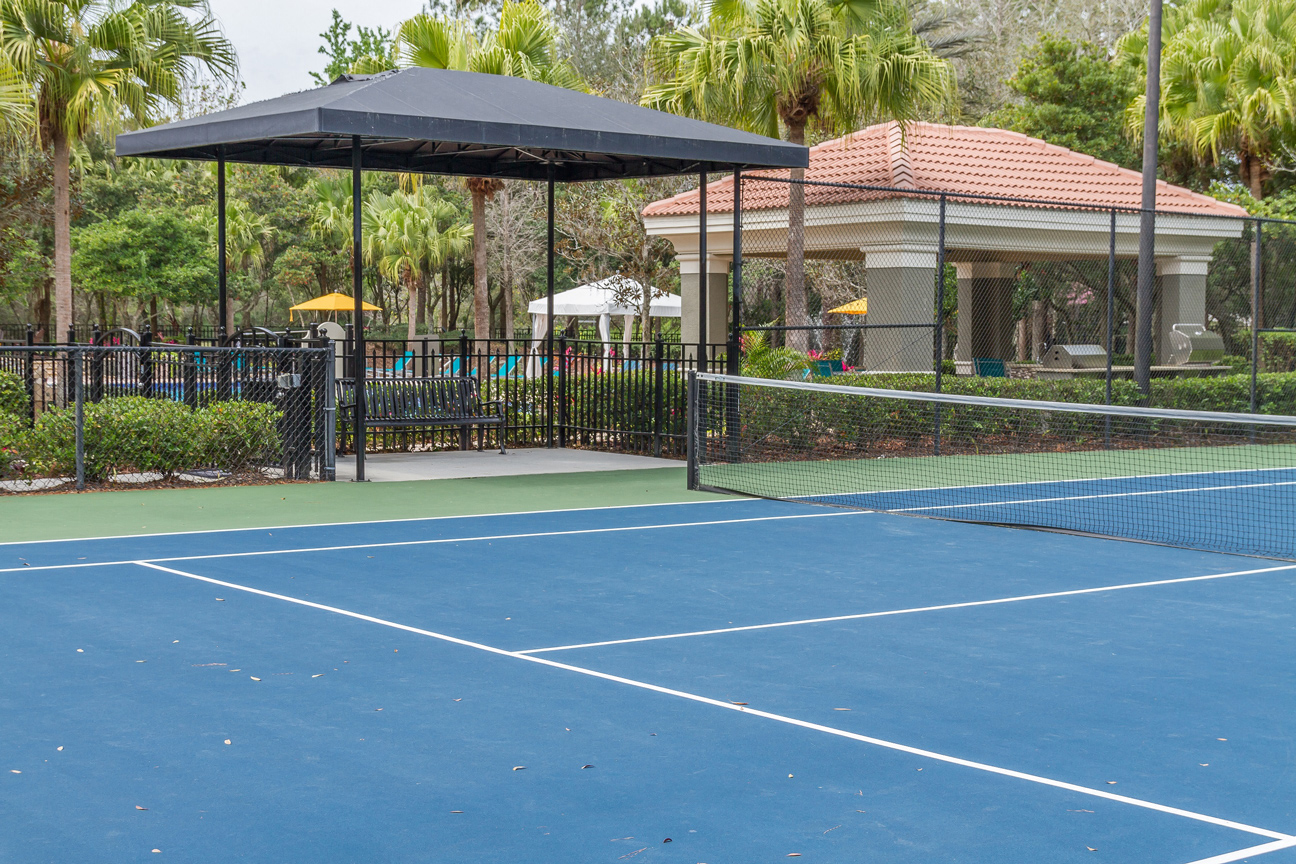 Tennis Court at The Preserve at Tampa Palms Apartments in Tampa, FL