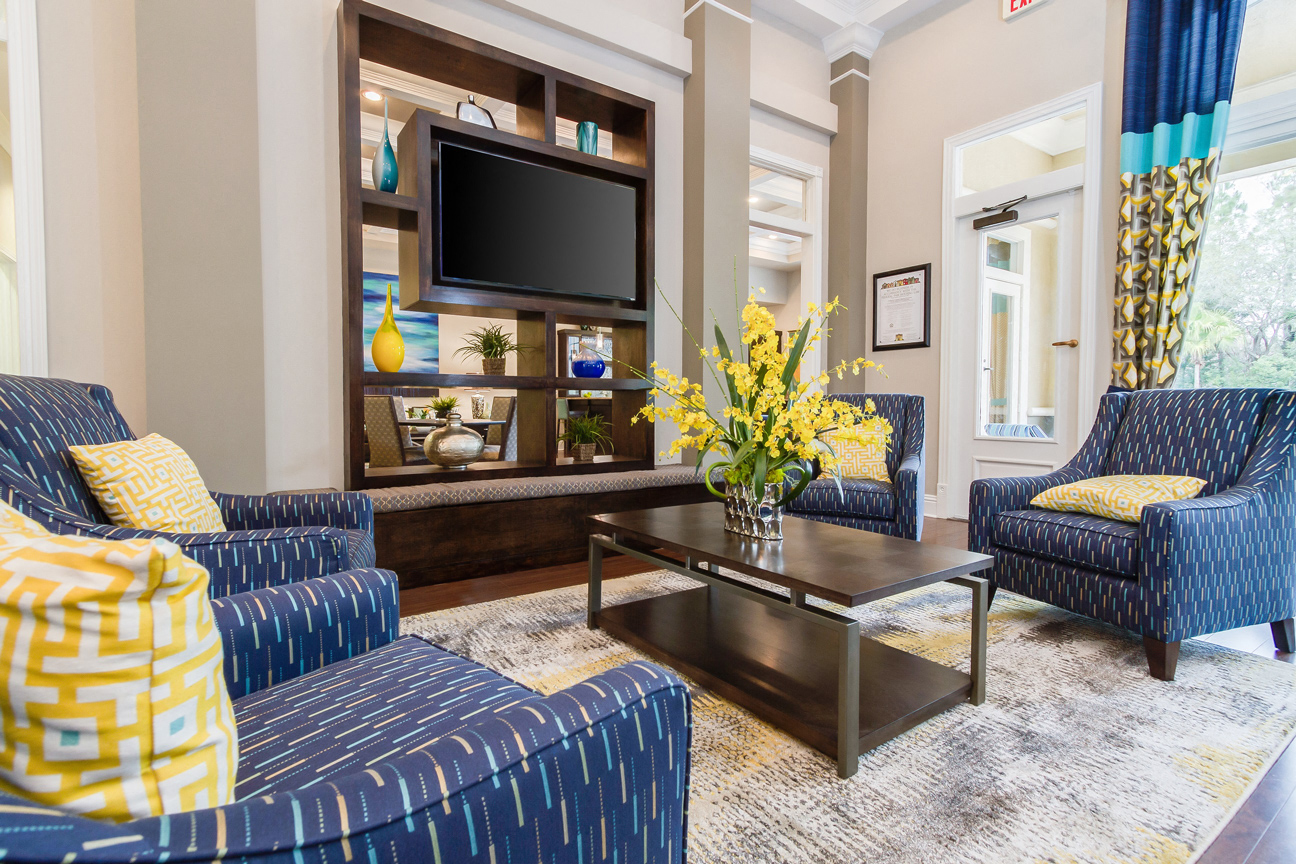 Clubhouse at The Preserve at Tampa Palms Apartments in Tampa, FL