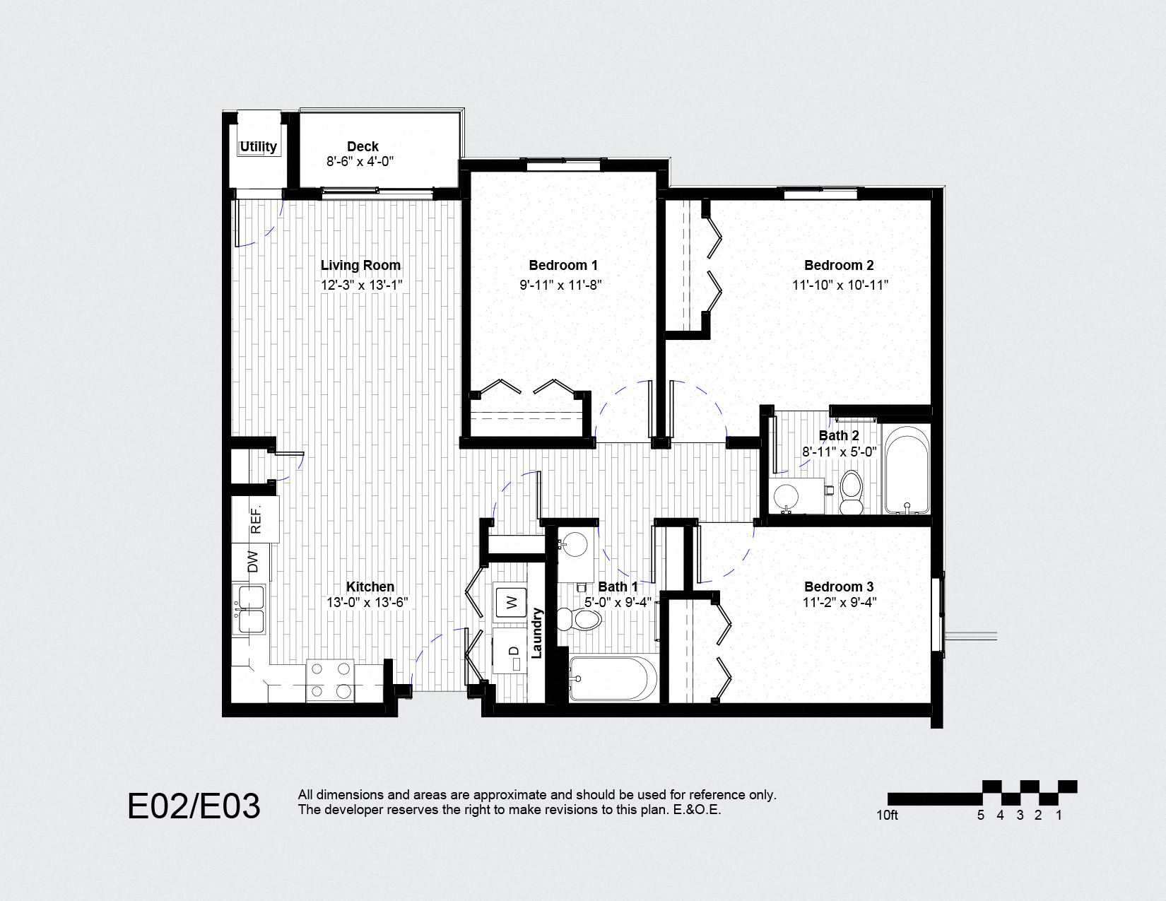 3 Bedroom 2 Bathroom