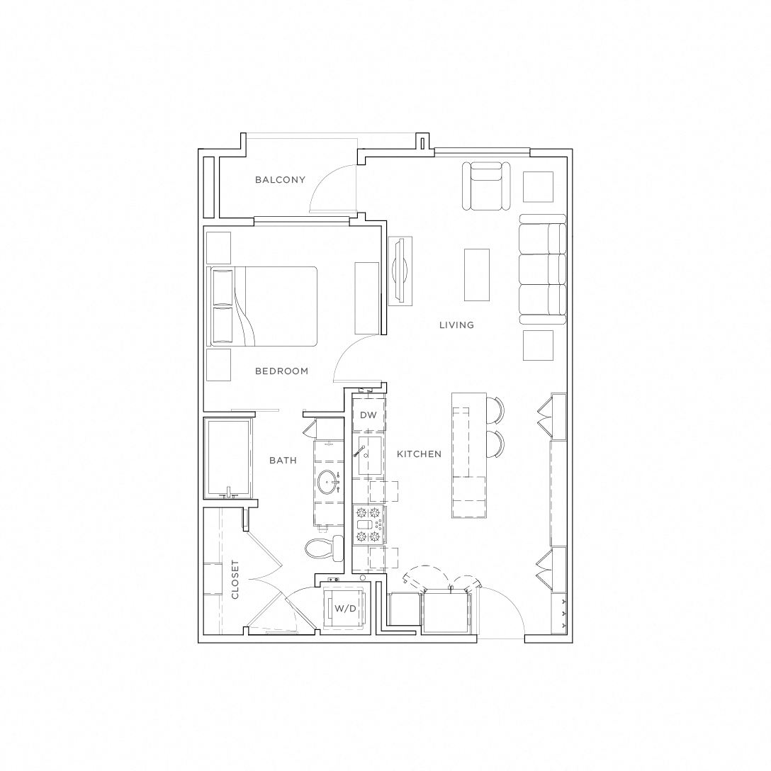 Skyloft A1 Floor Plan
