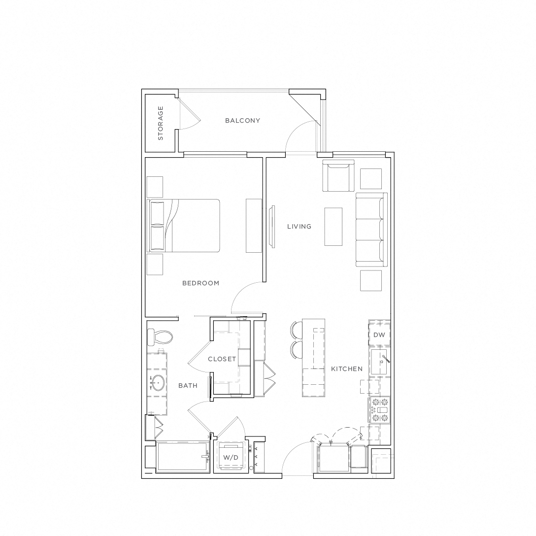 Skyloft A2 Floor Plan