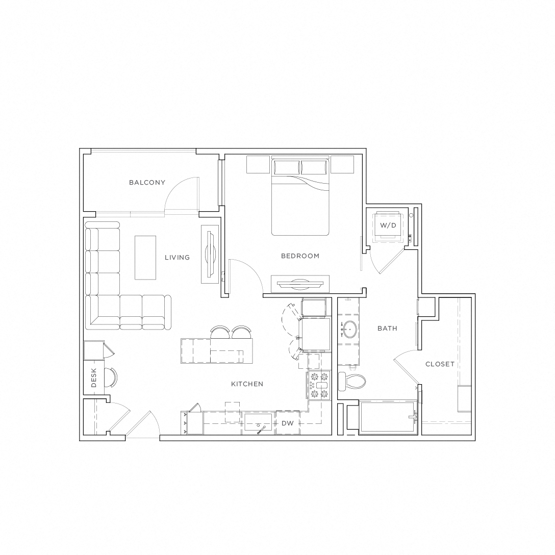 Skyloft A3 Floor Plan
