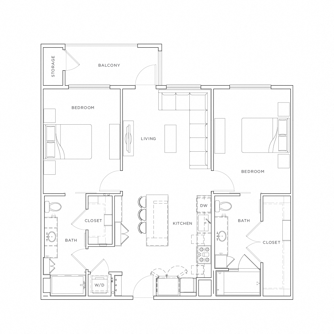 Skyloft B1 Floor Plan