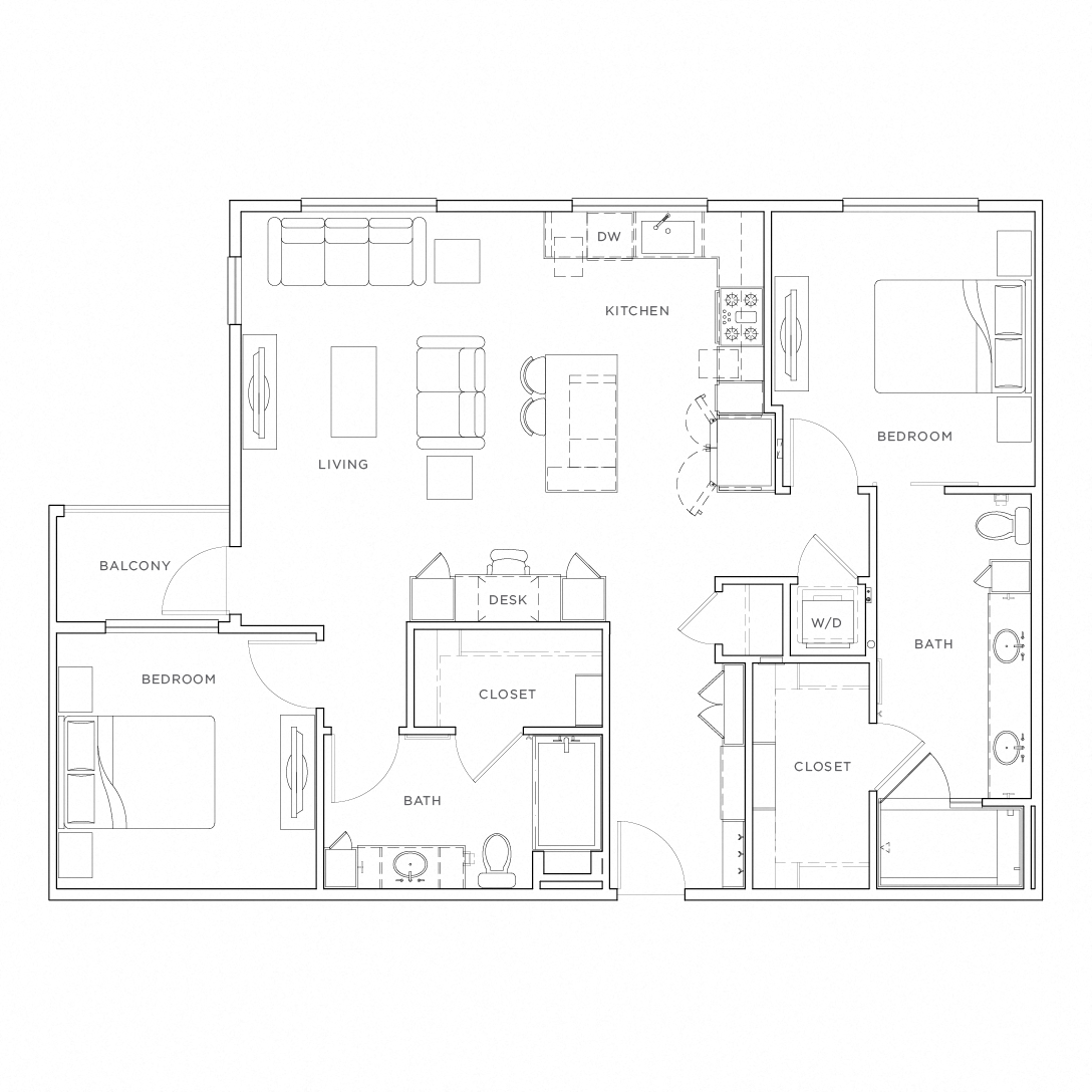 Skyloft B6 Floor Plan