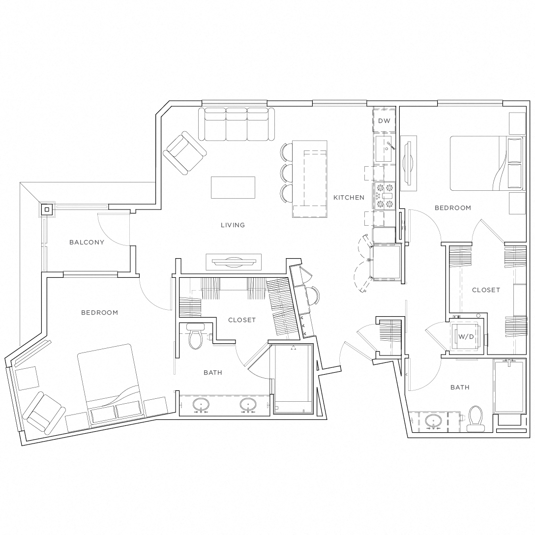 Skyloft B7 Floor Plan