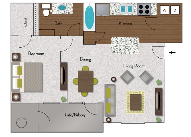 Taos floor plan