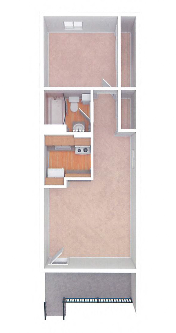 Artesia Junior 541sqft