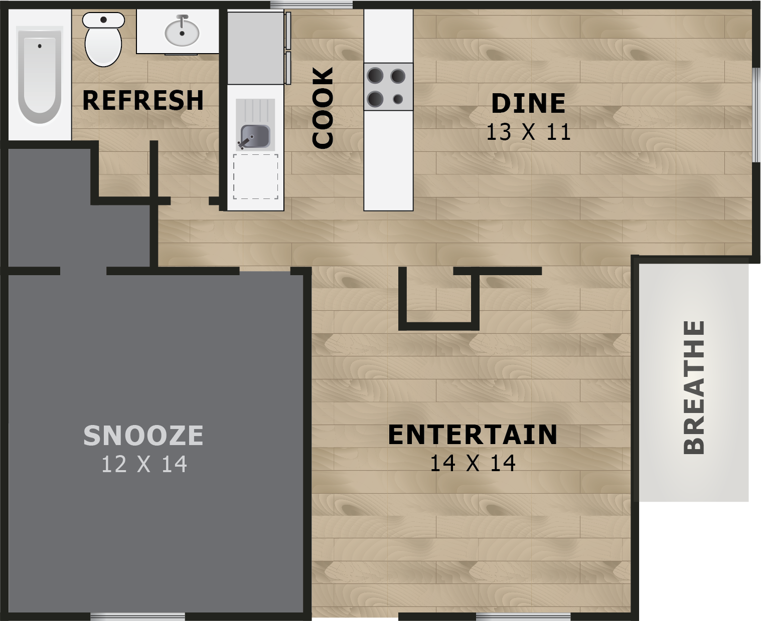 Coronado | Boulder, CO Apartments | One-Bedroom