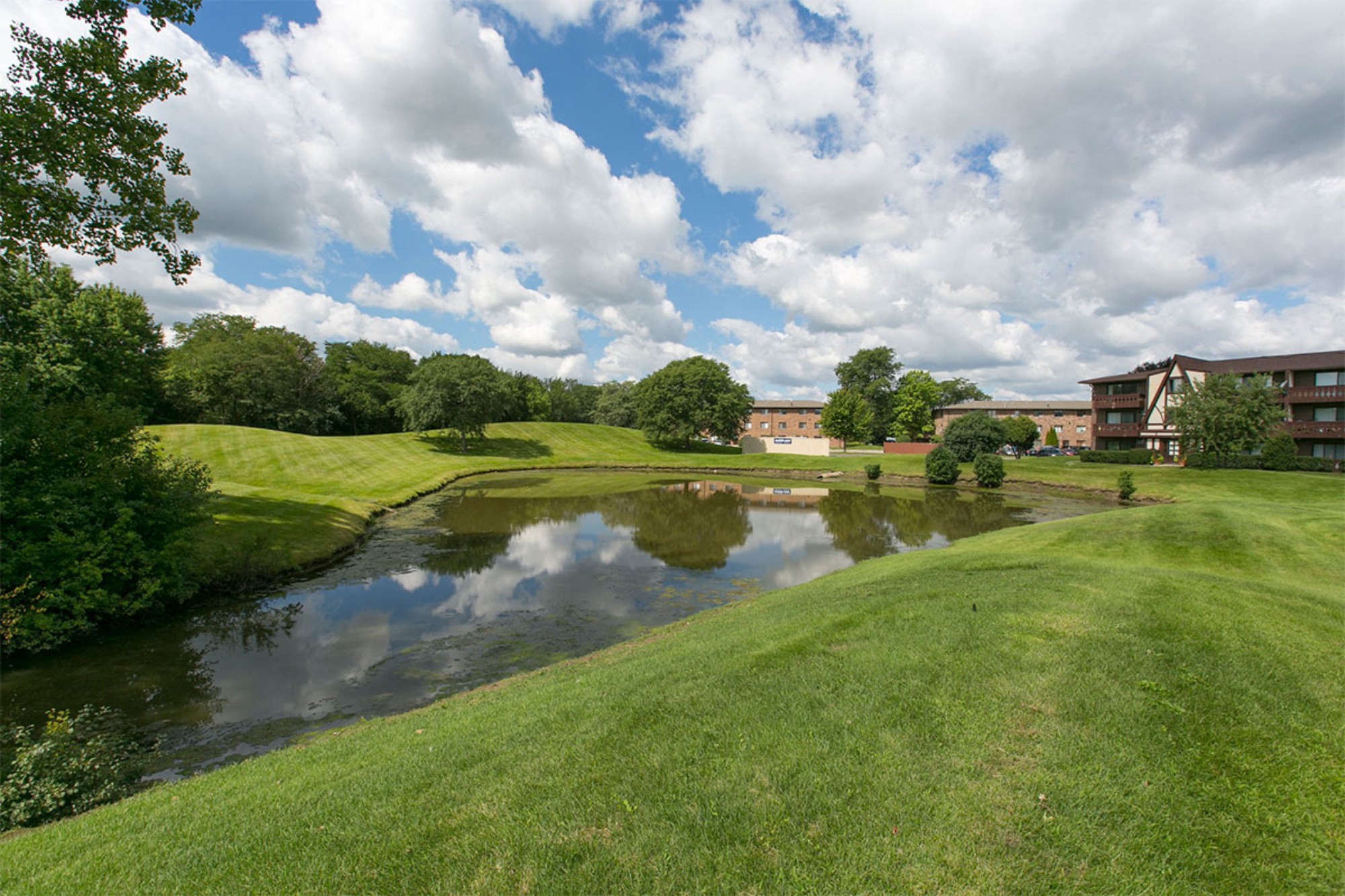 Outdoor Spaces at Westmont Village, Westmont, IL