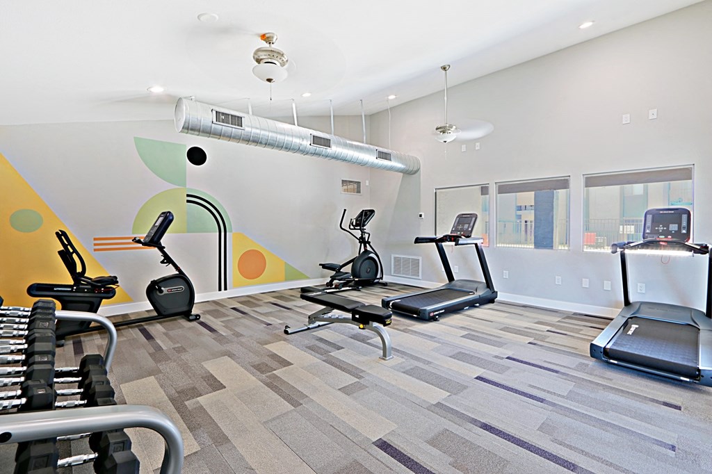 Fitness center at Summers Point Apartments, Glendale, 85301