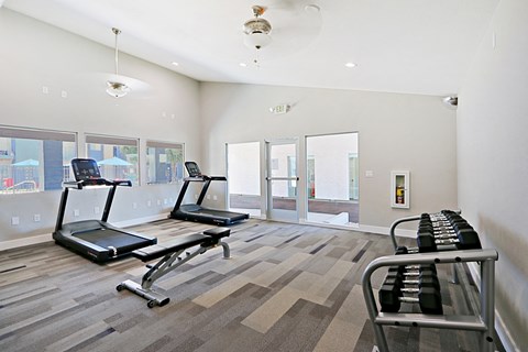 Fitness center area Fitness center area at Summers Point Apartments, Glendale, Arizona