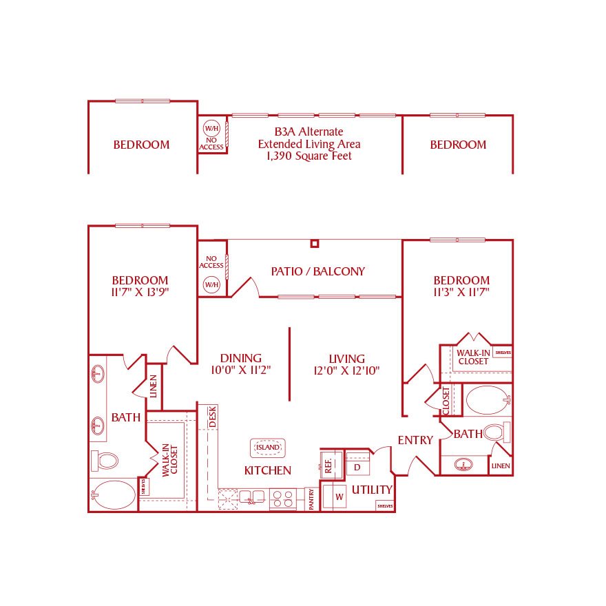 B3 Floor Plan 12