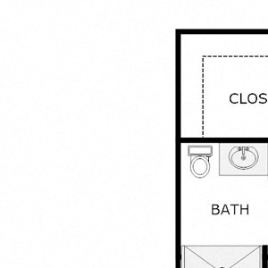 2 Bed 1 Bath