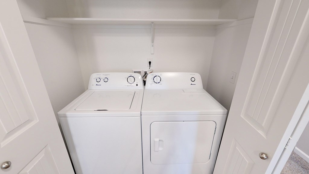 Cornerstone Interior Washer and Dryer