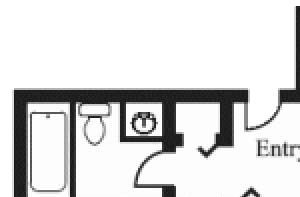 1Bedroom, 1Bath - Small