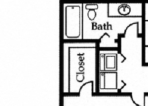 1 Bed 1 Bath