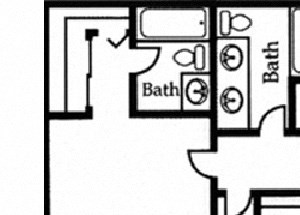 2 Bed 2 Bath